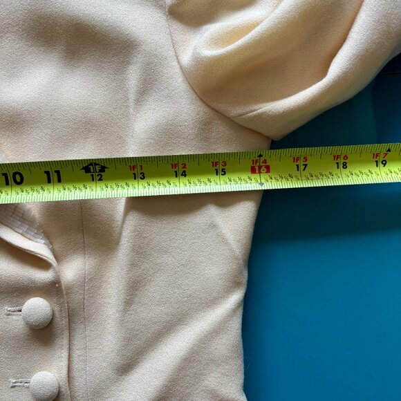 Vintage 80s Bert Newman Wool Skirt Suit Size 6 - Picture 14 of 16